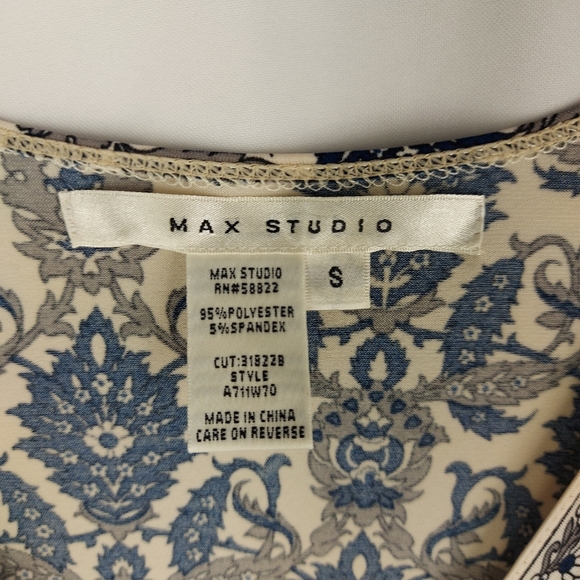 max studio size small Color blue and cream - Picture 4 of 7